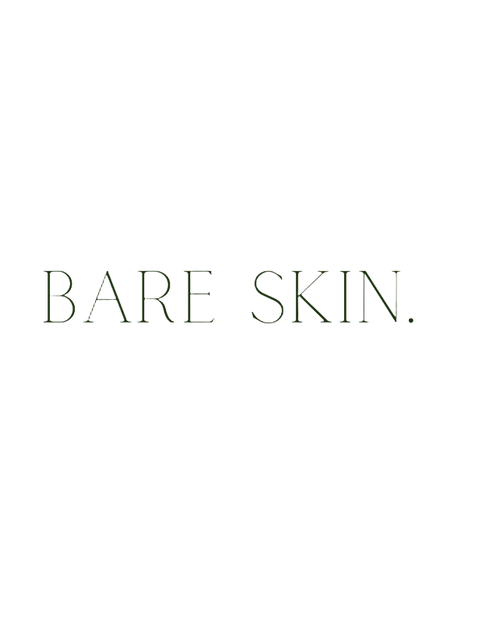 Bare Skin. Cosmetics LLC Logo With Transparent Background